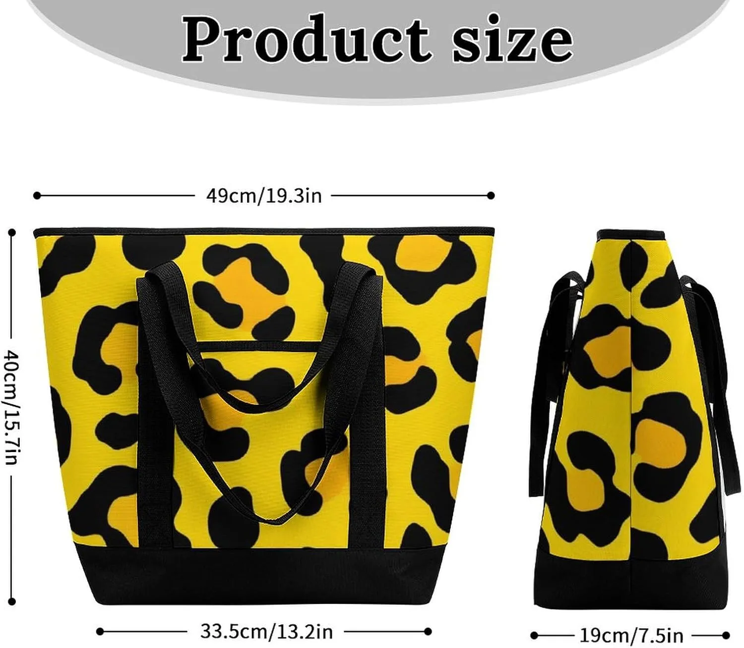 Fashionable Large Thermal Tote Bag Insulated Work/Commute Bag For Women & Men
