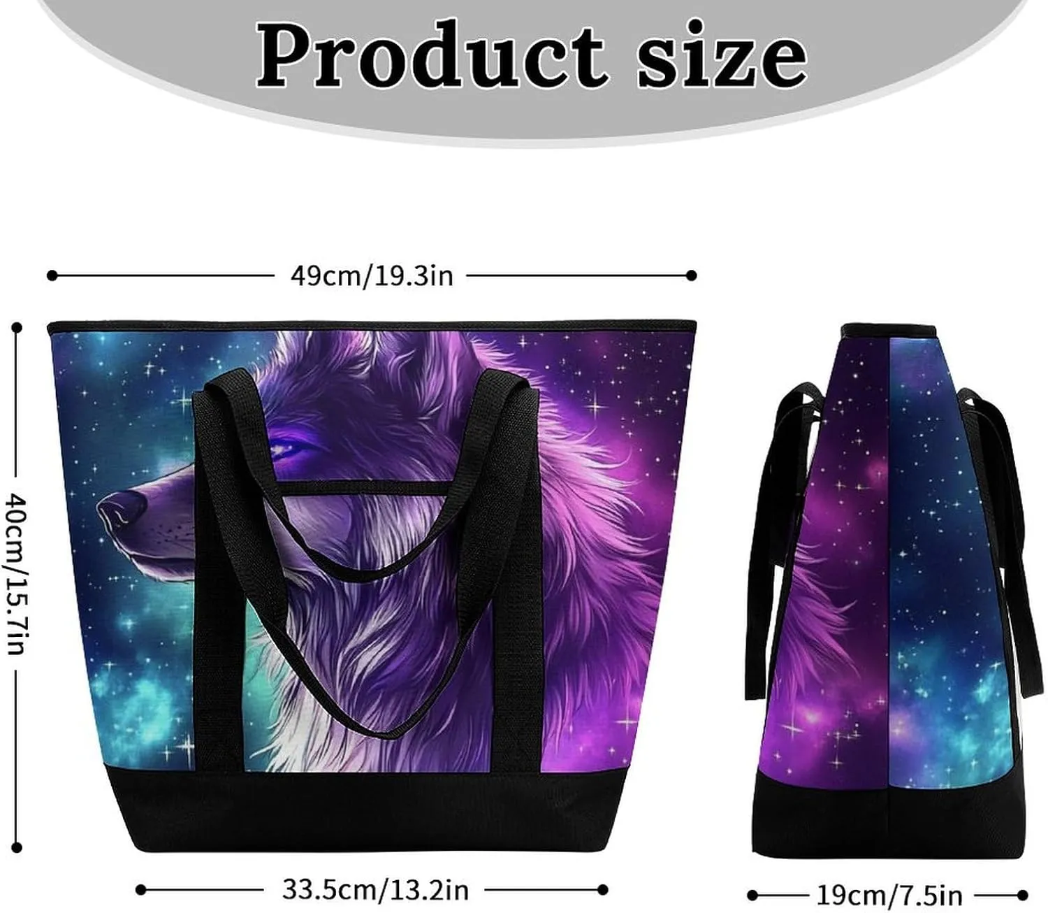 Fashionable Large Thermal Tote Bag Insulated Work/Commute Bag For Women & Men