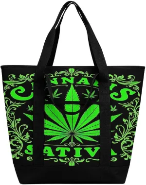Fashionable Large Thermal Tote Bag Insulated Work/Commute Bag For Women & Men