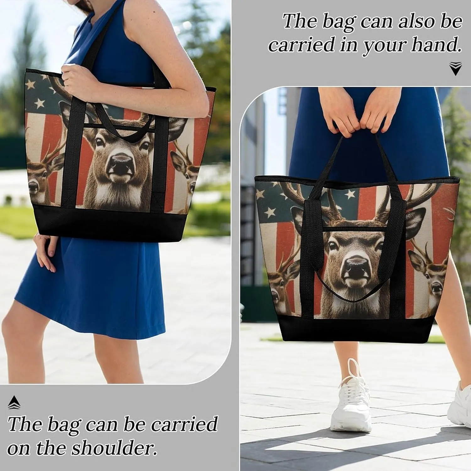 Fashionable Large Thermal Tote Bag Insulated Work/Commute Bag For Women & Men