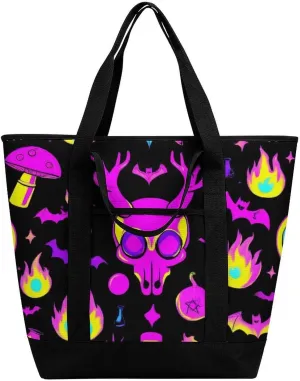 Fashionable Large Thermal Tote Bag Insulated Work/Commute Bag For Women & Men