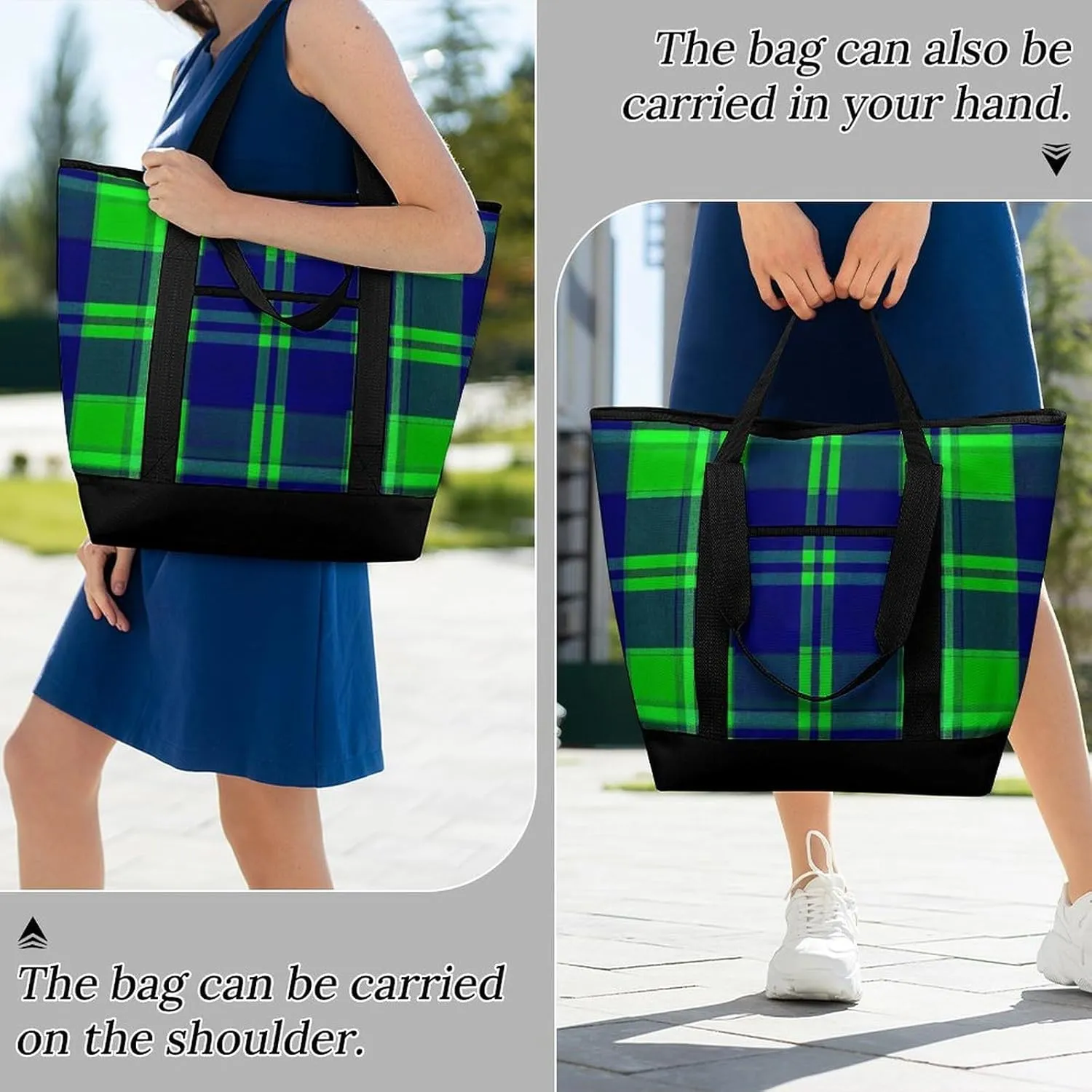 Fashionable Large Thermal Tote Bag Insulated Work/Commute Bag For Women & Men