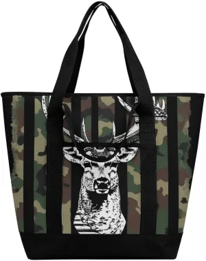 Fashionable Large Thermal Tote Bag Insulated Work/Commute Bag For Women & Men