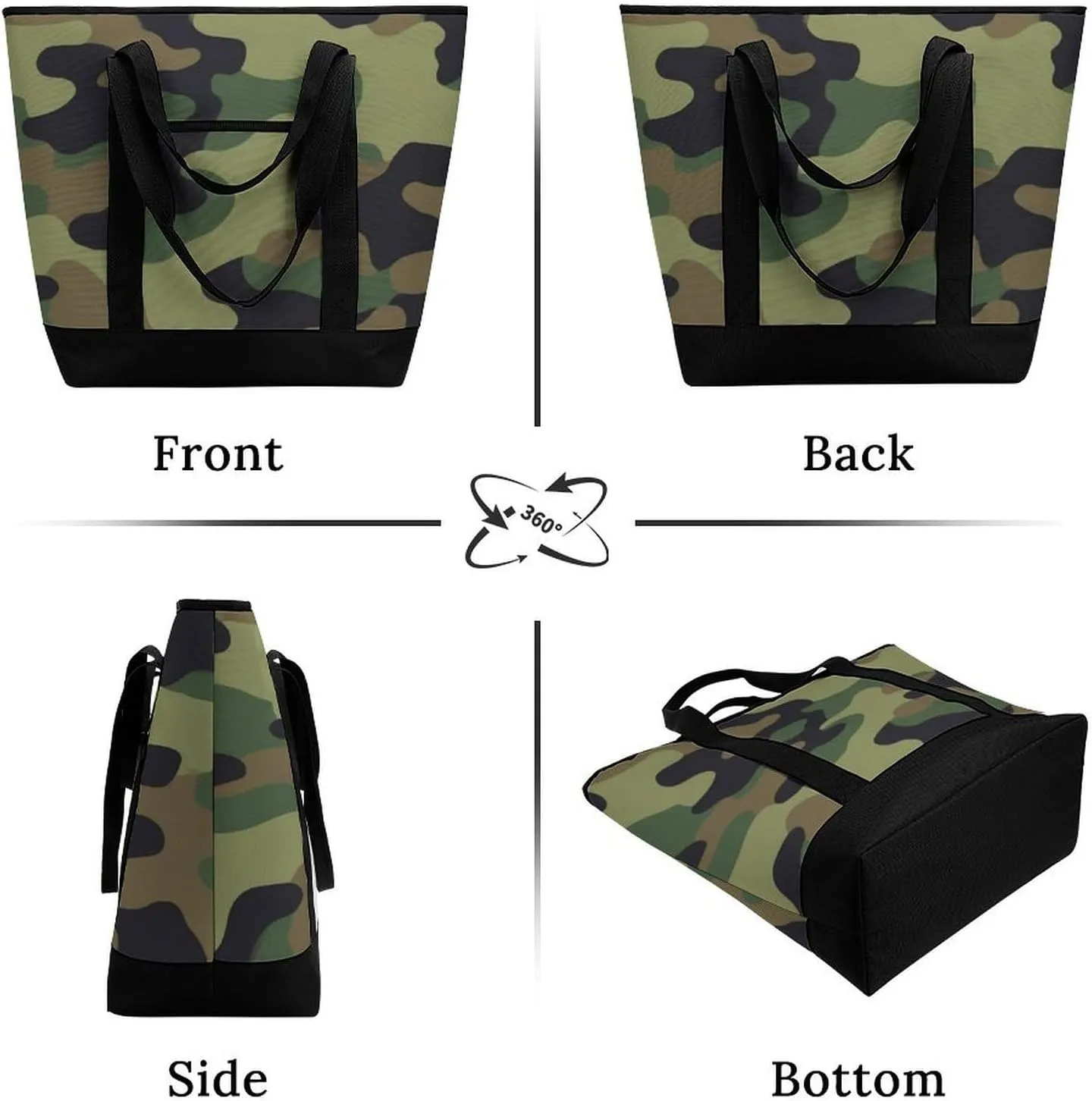 Fashionable Large Thermal Tote Bag Insulated Work/Commute Bag For Women & Men