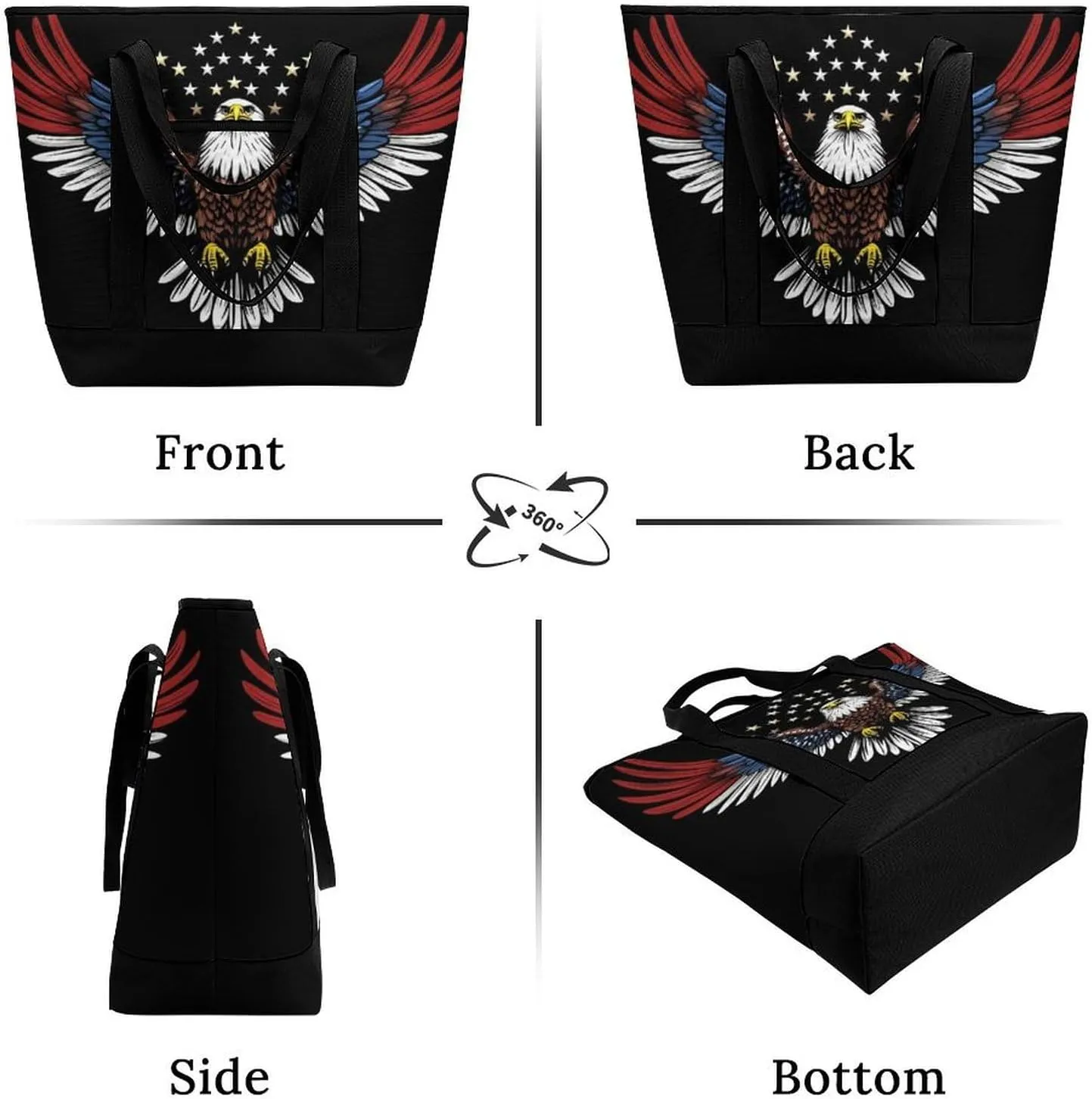 Fashionable Large Thermal Tote Bag Insulated Work/Commute Bag For Women & Men