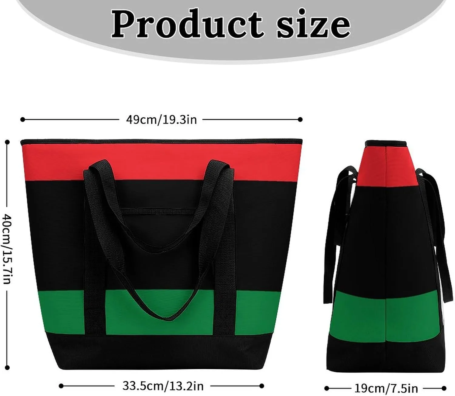 Fashionable Large Thermal Tote Bag Insulated Work/Commute Bag For Women & Men