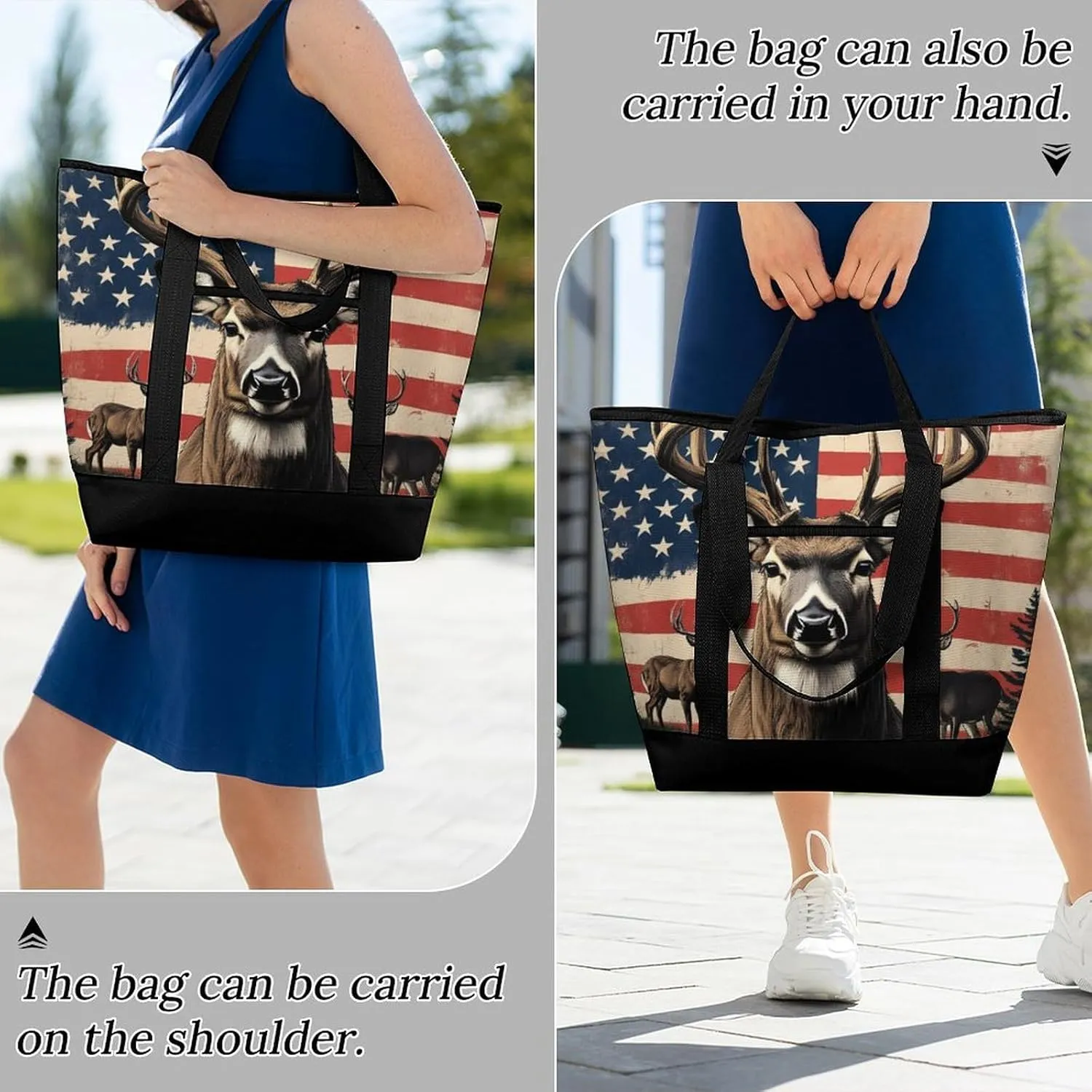 Fashionable Large Thermal Tote Bag Insulated Work/Commute Bag For Women & Men