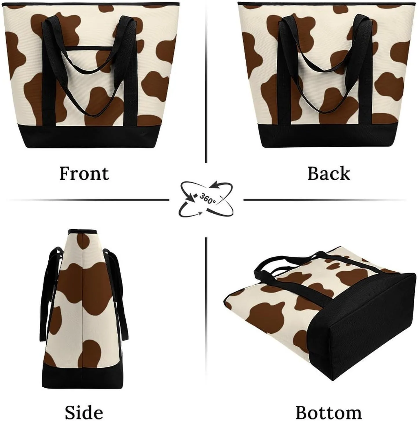 Fashionable Large Thermal Tote Bag Insulated Work/Commute Bag For Women & Men