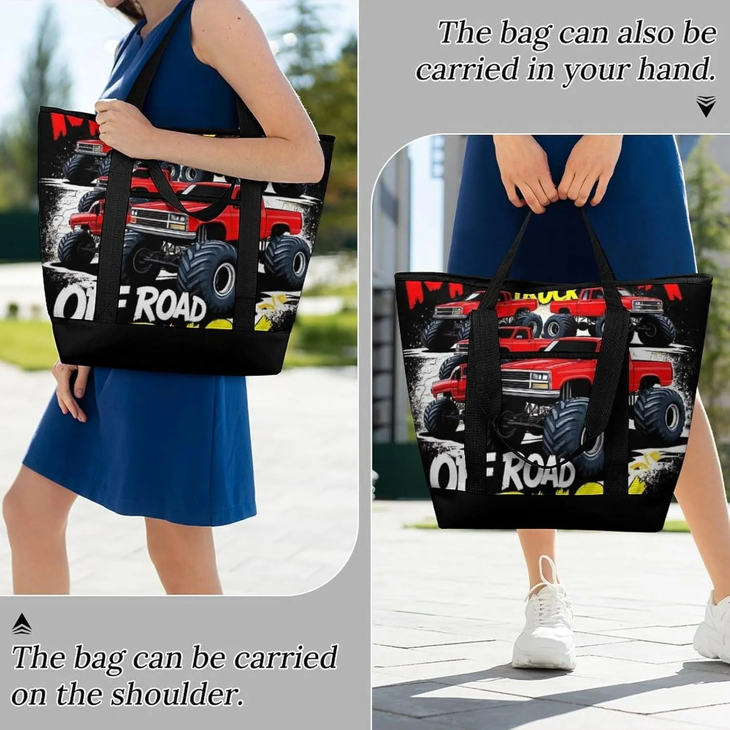 Fashionable Large Thermal Tote Bag Insulated Work/Commute Bag For Women & Men