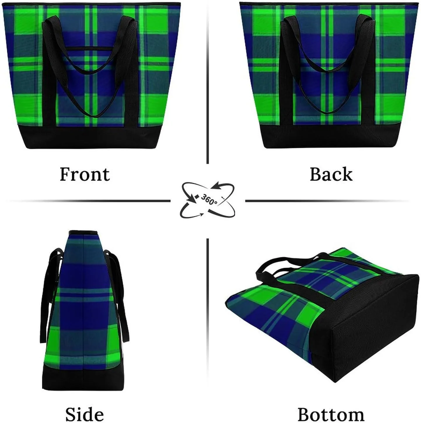 Fashionable Large Thermal Tote Bag Insulated Work/Commute Bag For Women & Men
