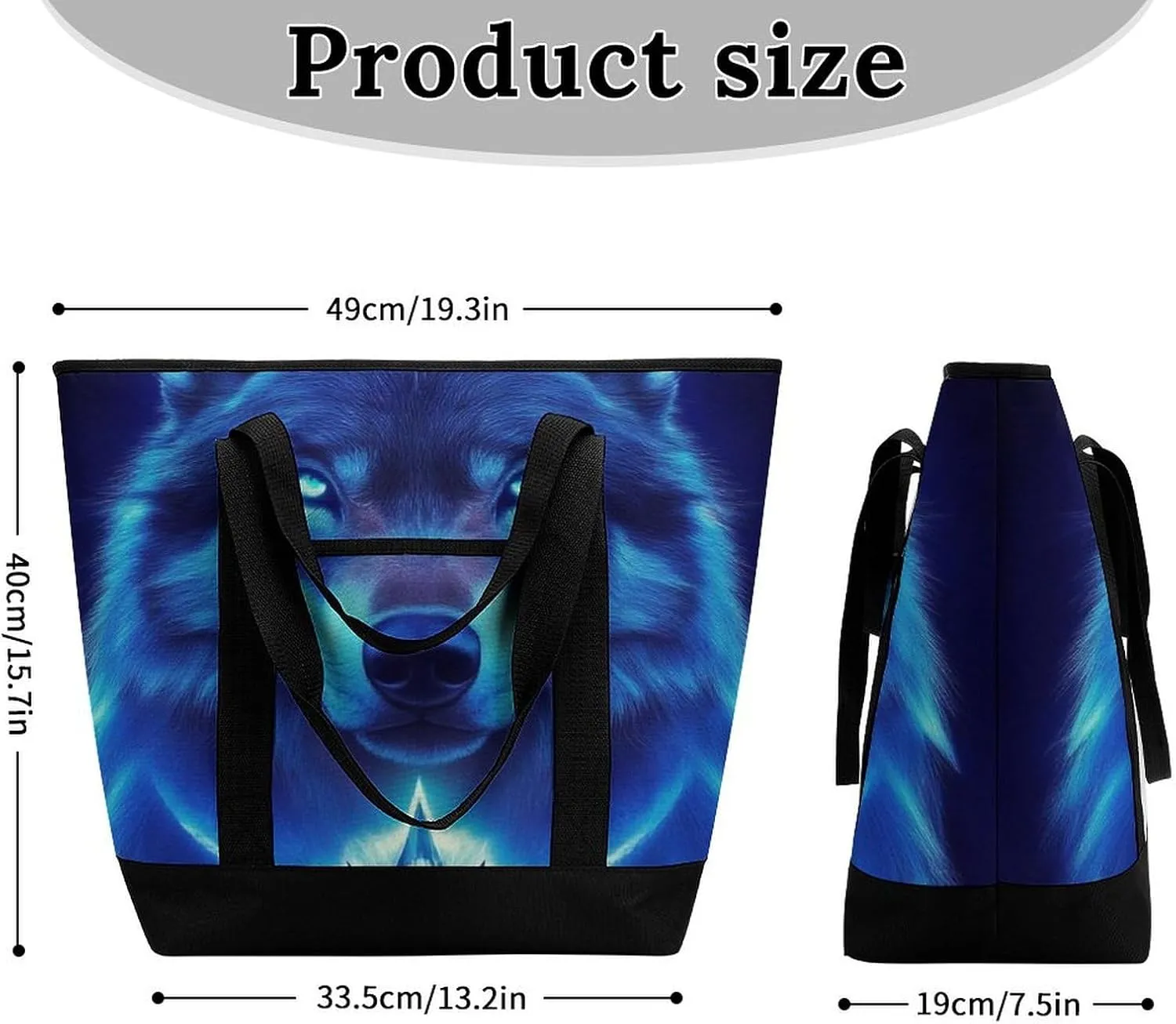 Fashionable Large Thermal Tote Bag Insulated Work/Commute Bag For Women & Men