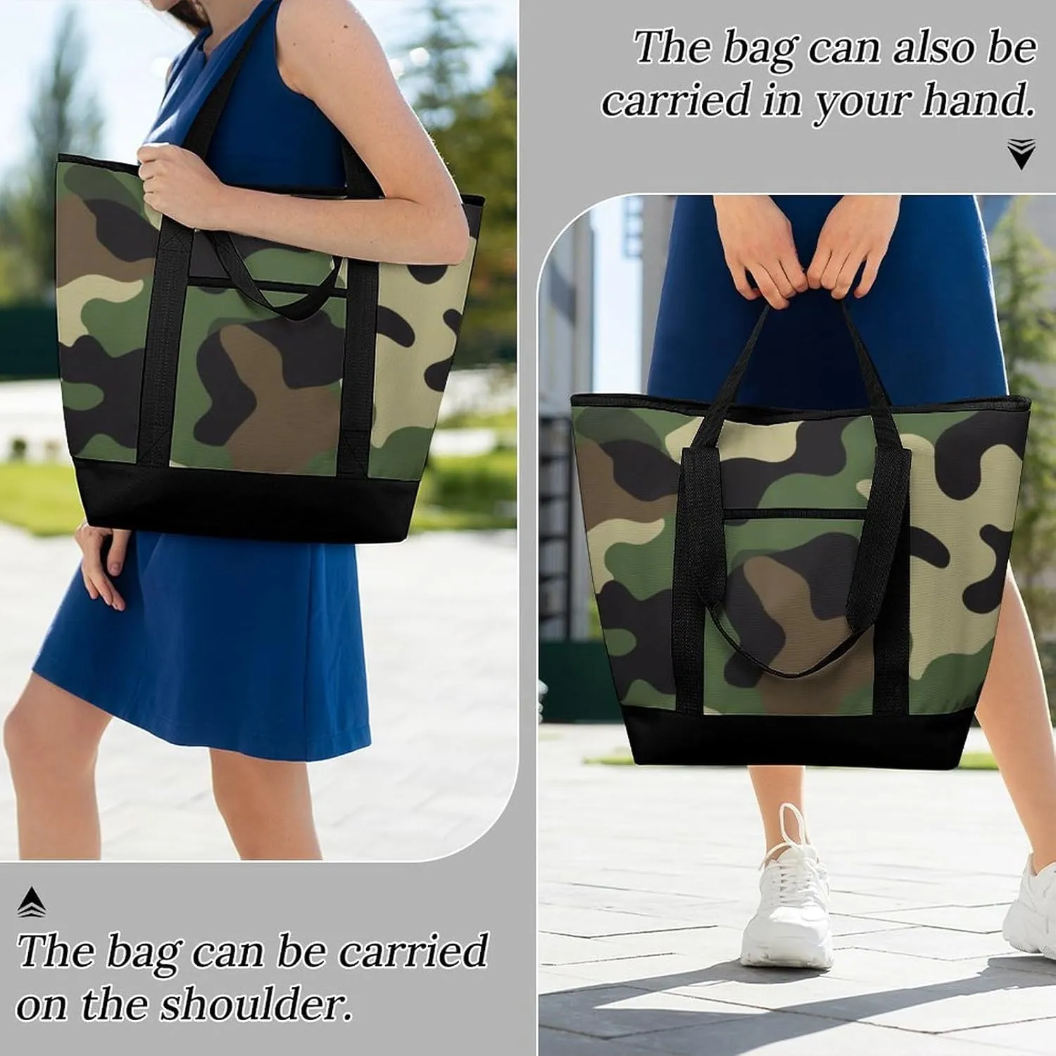Fashionable Large Thermal Tote Bag Insulated Work/Commute Bag For Women & Men