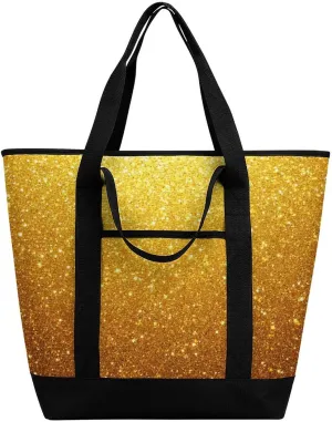Fashionable Large Thermal Tote Bag Insulated Work/Commute Bag For Women & Men
