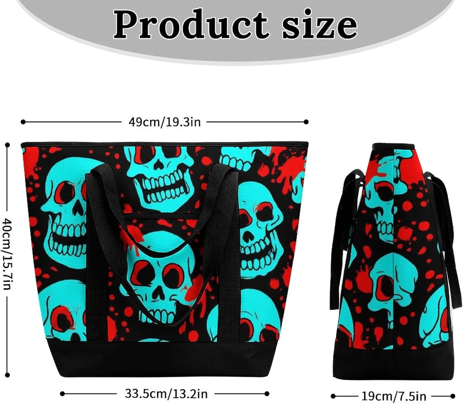 Fashionable Large Thermal Tote Bag Insulated Work/Commute Bag For Women & Men