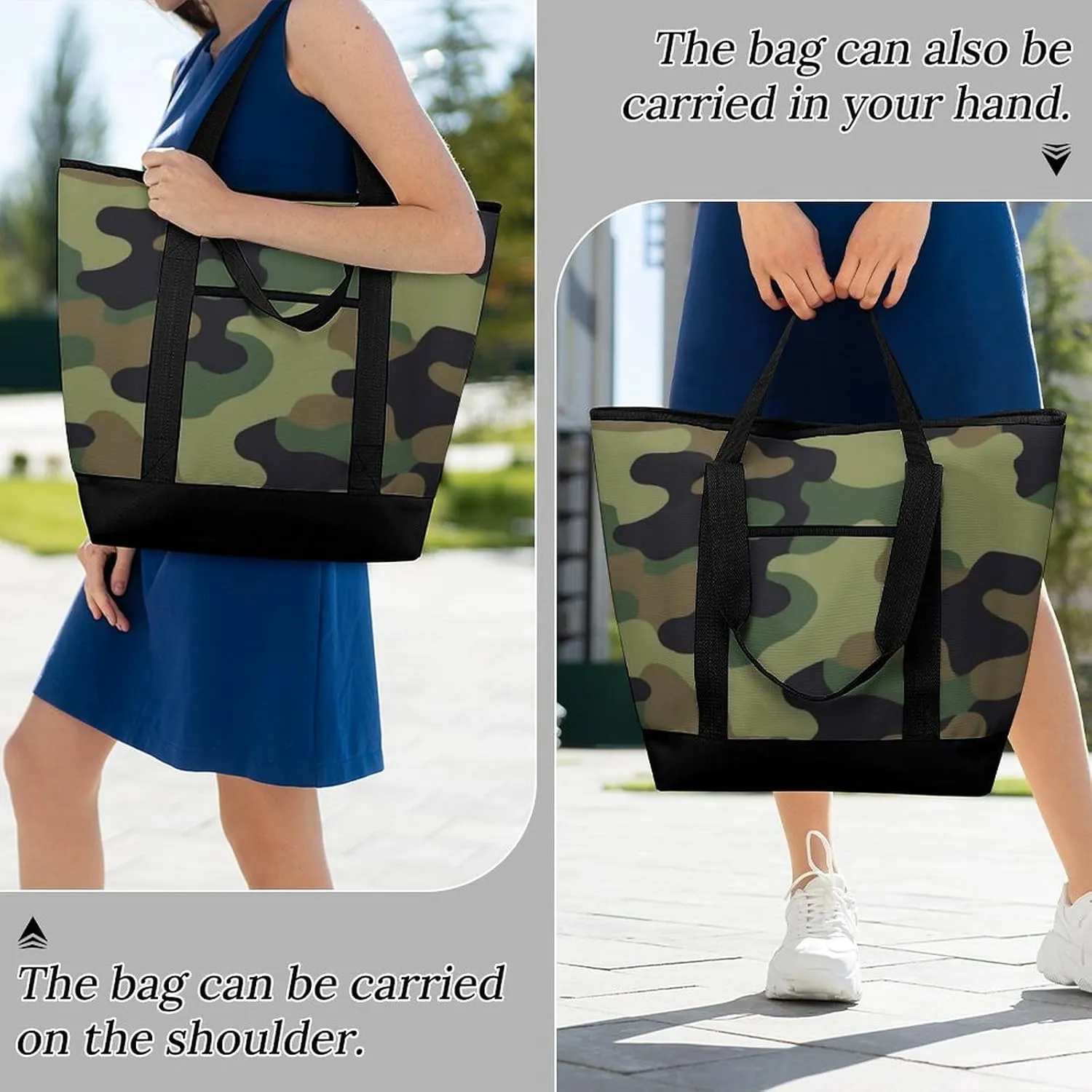 Fashionable Large Thermal Tote Bag Insulated Work/Commute Bag For Women & Men