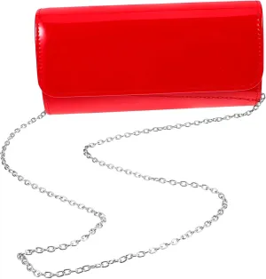 Fashionable Women's Clutch Bag Large Evening Purse Decorative Button for Wedding Party
