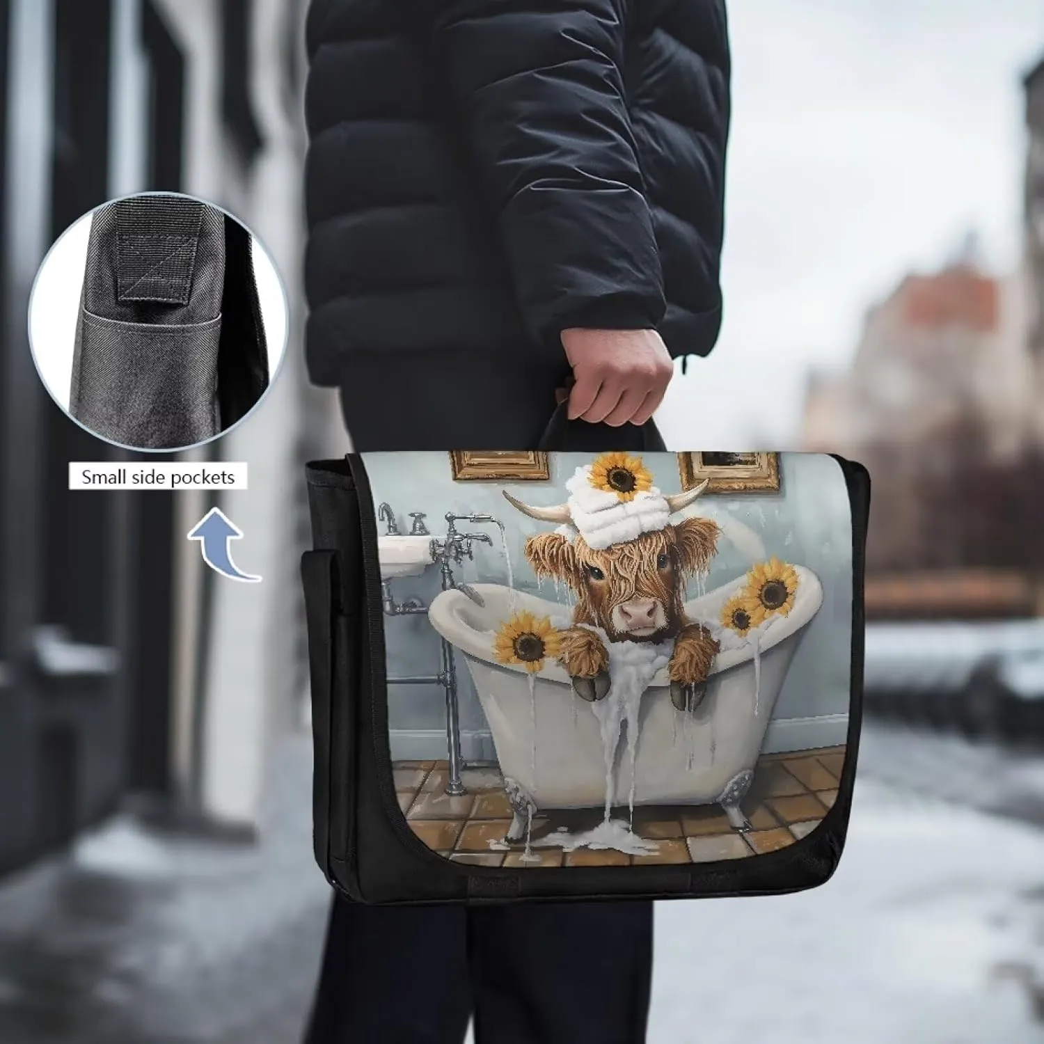 Flap Crossbody Bags with Pockets for Women Fashionable for Everyday Use