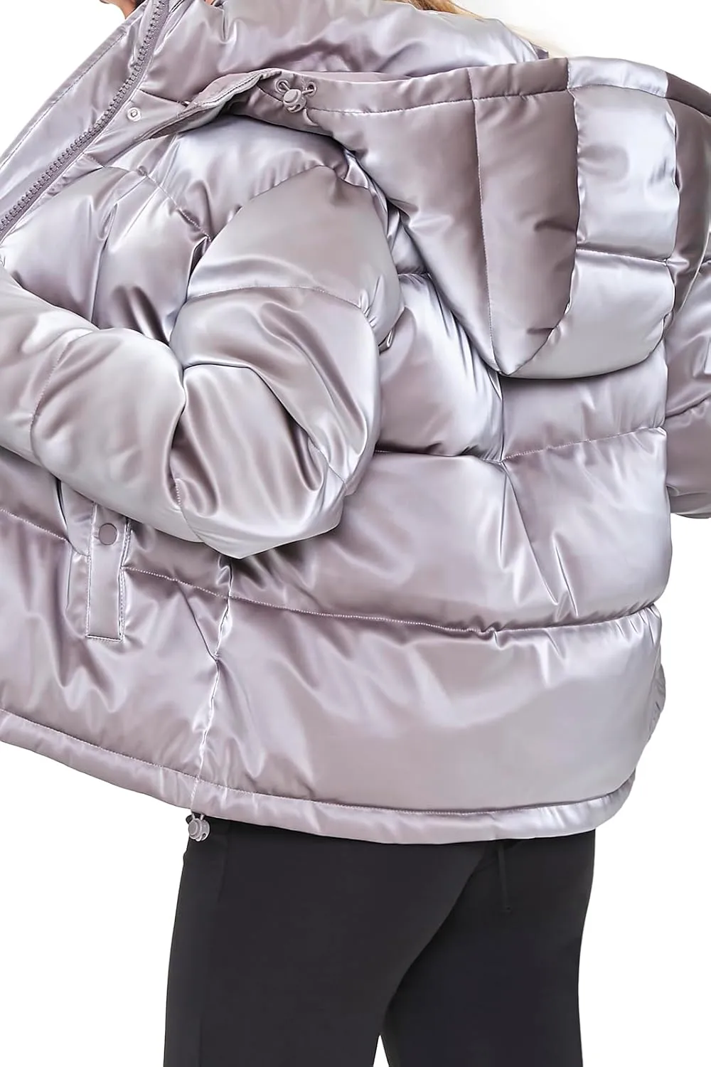 Forever 21 Women's Quilted Puffer Jacket