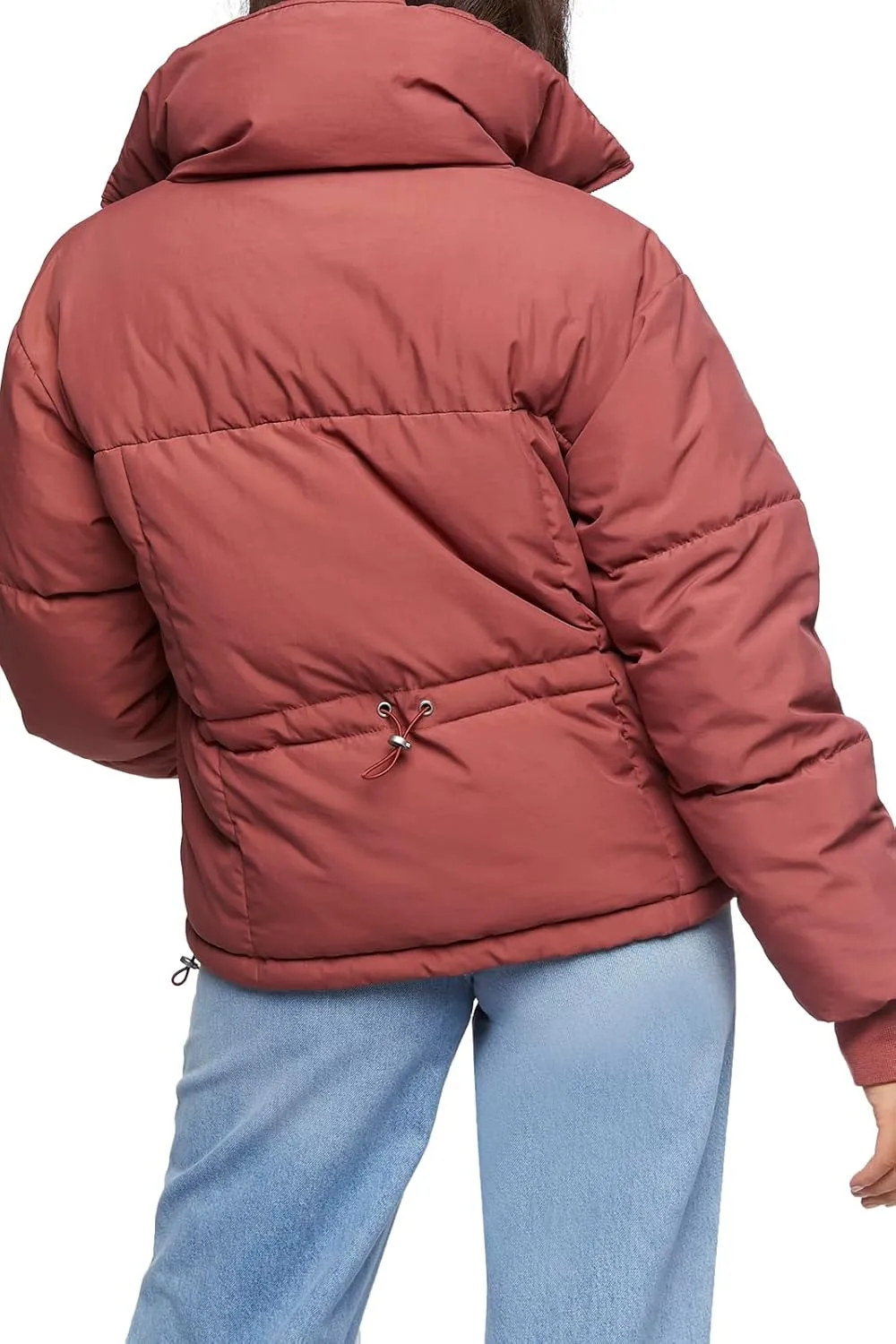 Forever 21 Women's Quilted Puffer Jacket
