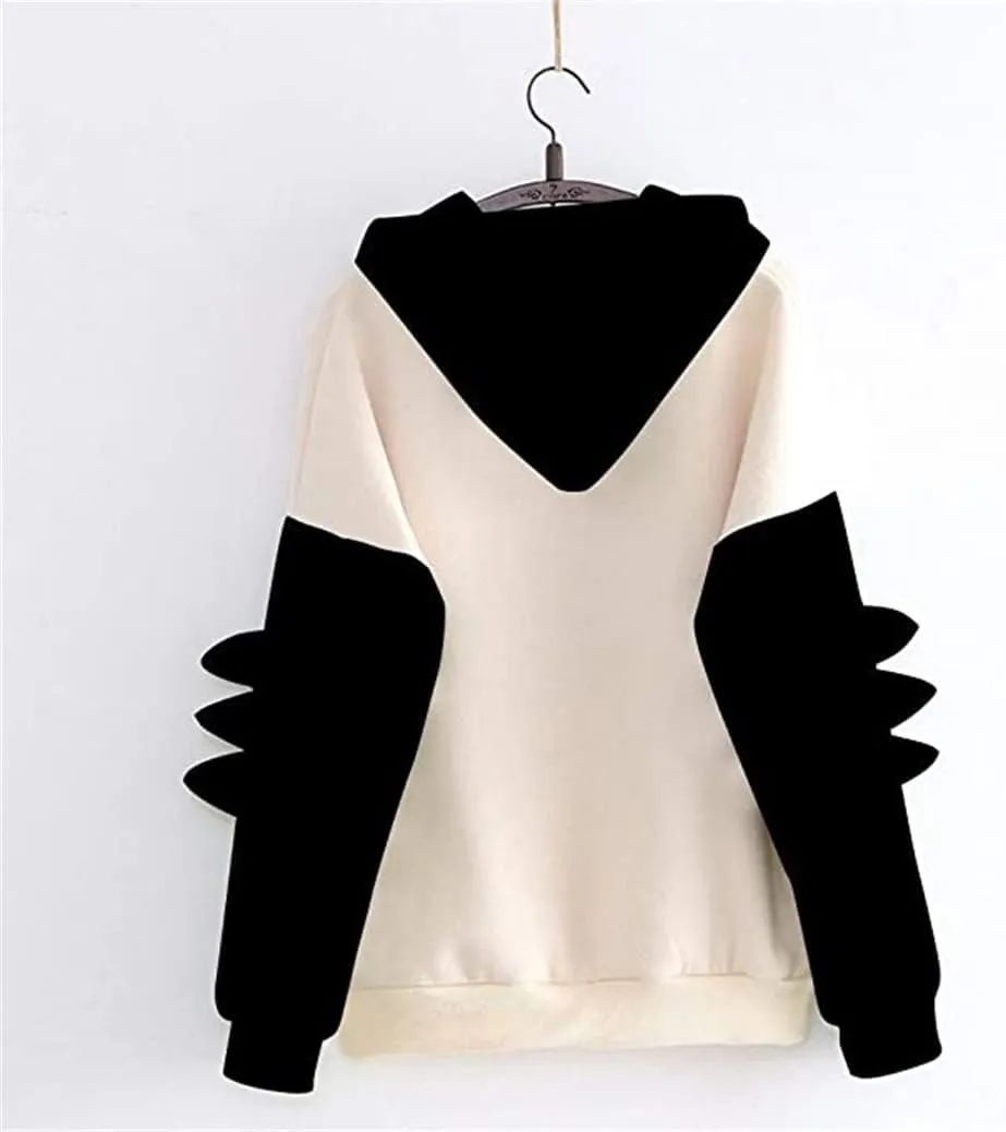Fronage Teen Girls Hooded Sweatshirt Womens Long Sleeve Cute Hoodies Pullover Tops
