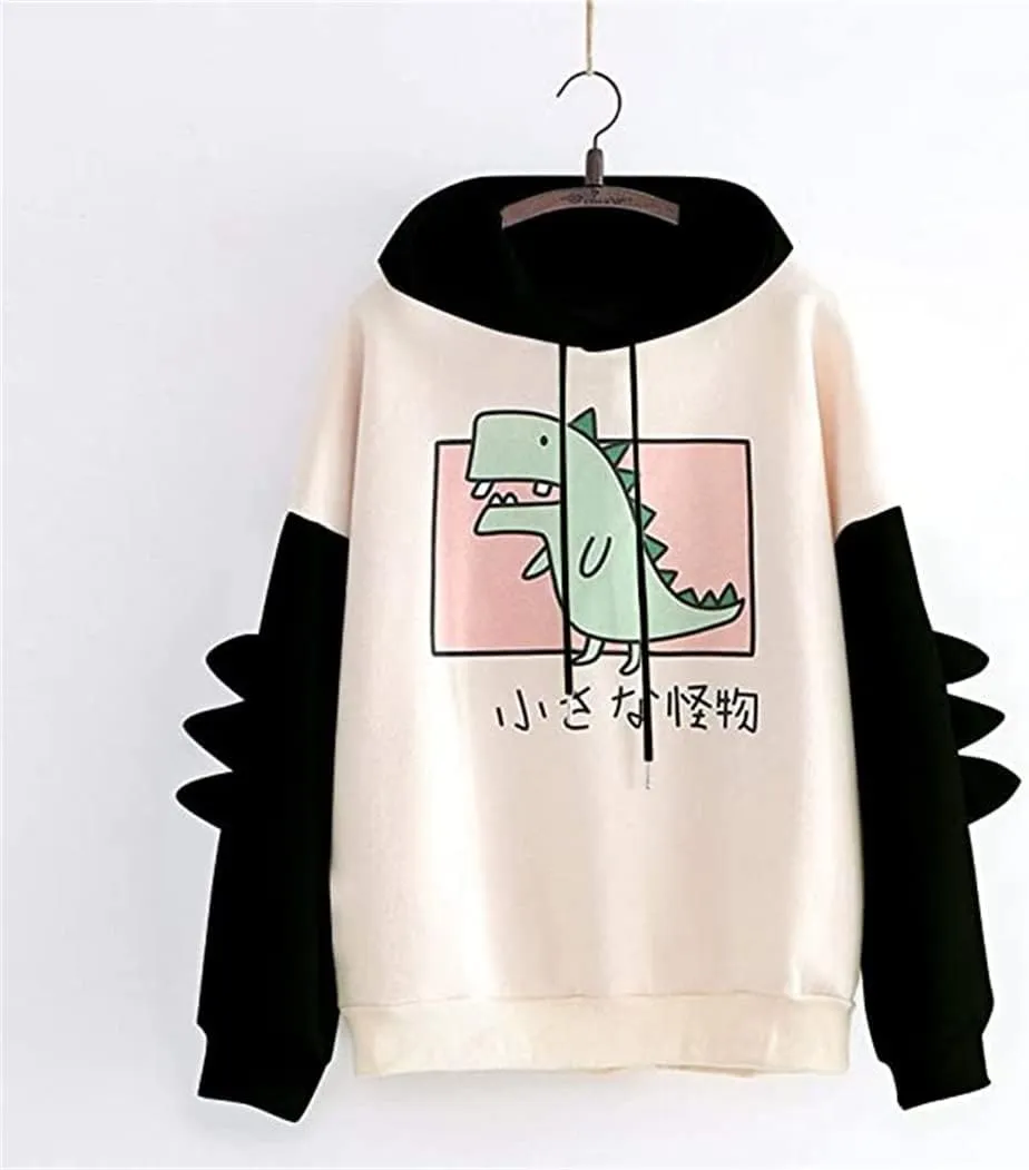 Fronage Teen Girls Hooded Sweatshirt Womens Long Sleeve Cute Hoodies Pullover Tops