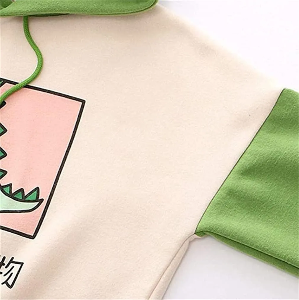 Fronage Teen Girls Hooded Sweatshirt Womens Long Sleeve Cute Hoodies Pullover Tops