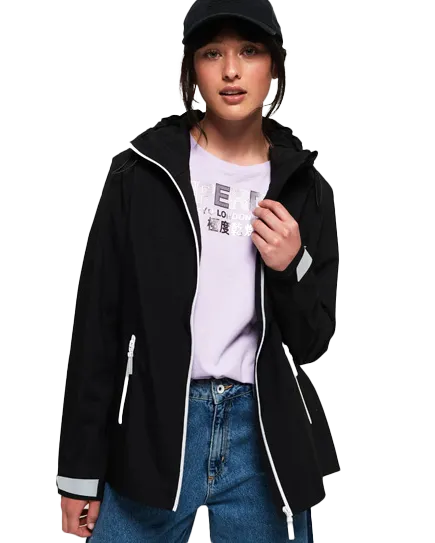 Harpa Waterproof Jacket in Black