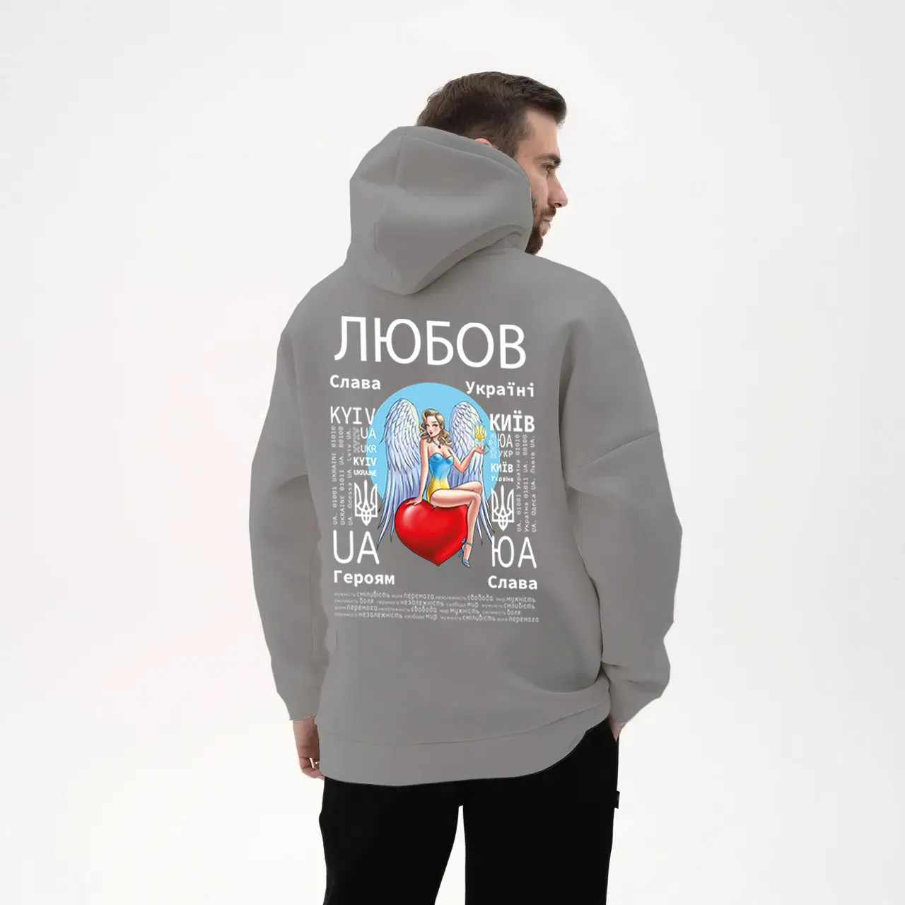 HOODIE - LOVE - ЛЮБОВ