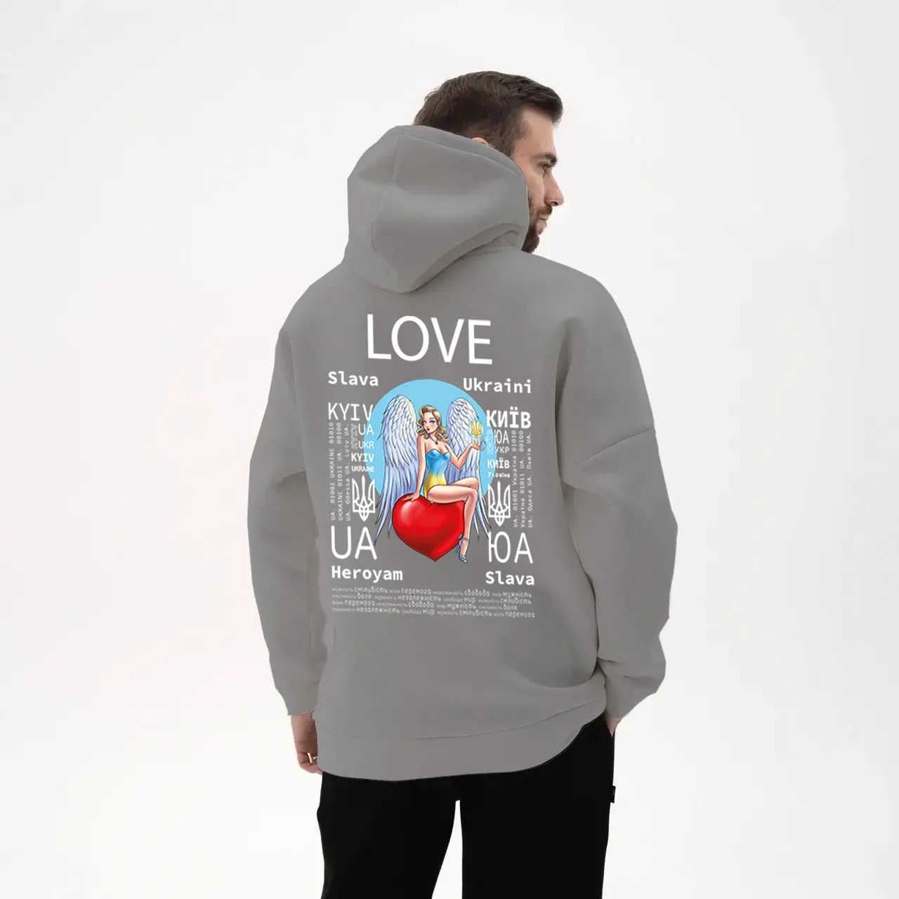 HOODIE - LOVE - ЛЮБОВ