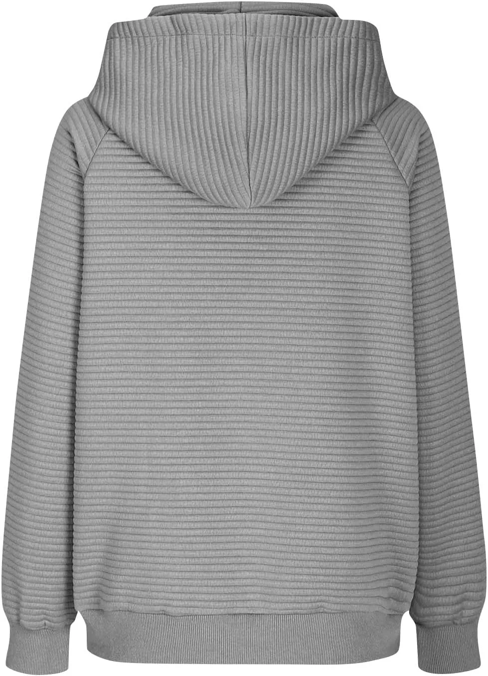 Hoodies for Women Casual Hooded Oversized Sweatshirts with Kangaroo Pocket Raglan Long Sleeve Loose Pullover Tops