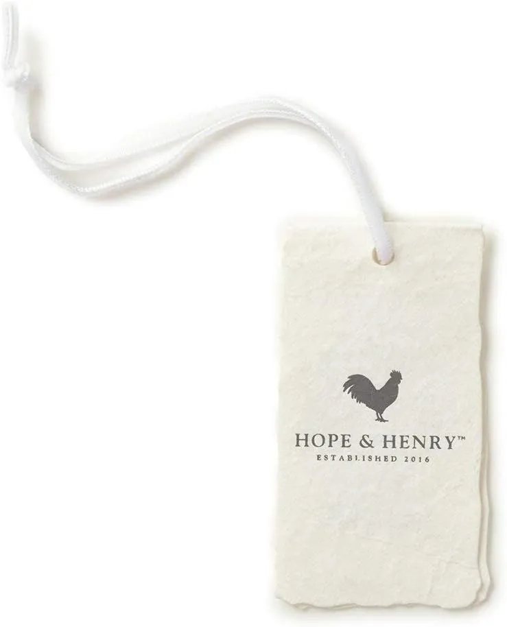 Hope & Henry Boys' Long Sleeve Half Zip Pullover Sweater