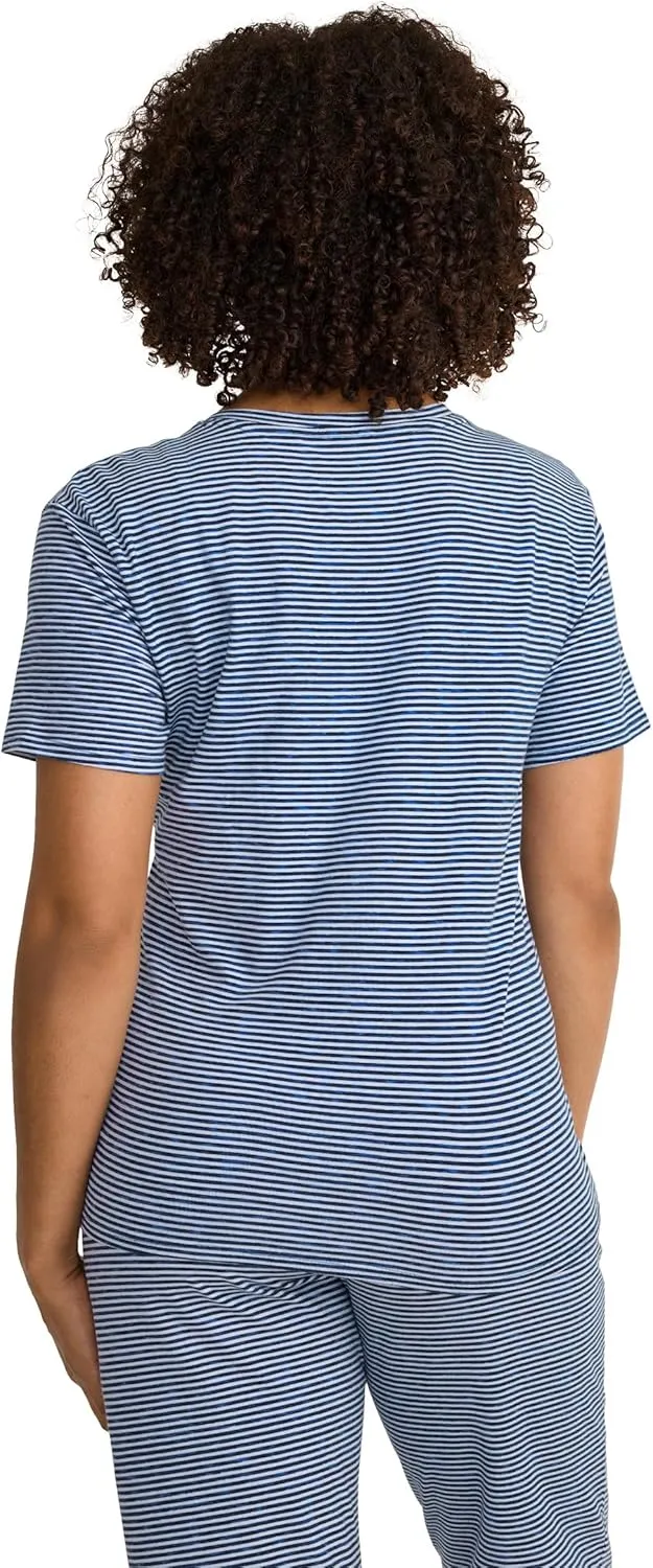 Jockey Women's Organic Cotton Stretch Short Sleeve Top