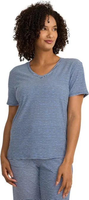 Jockey Women's Organic Cotton Stretch Short Sleeve Top