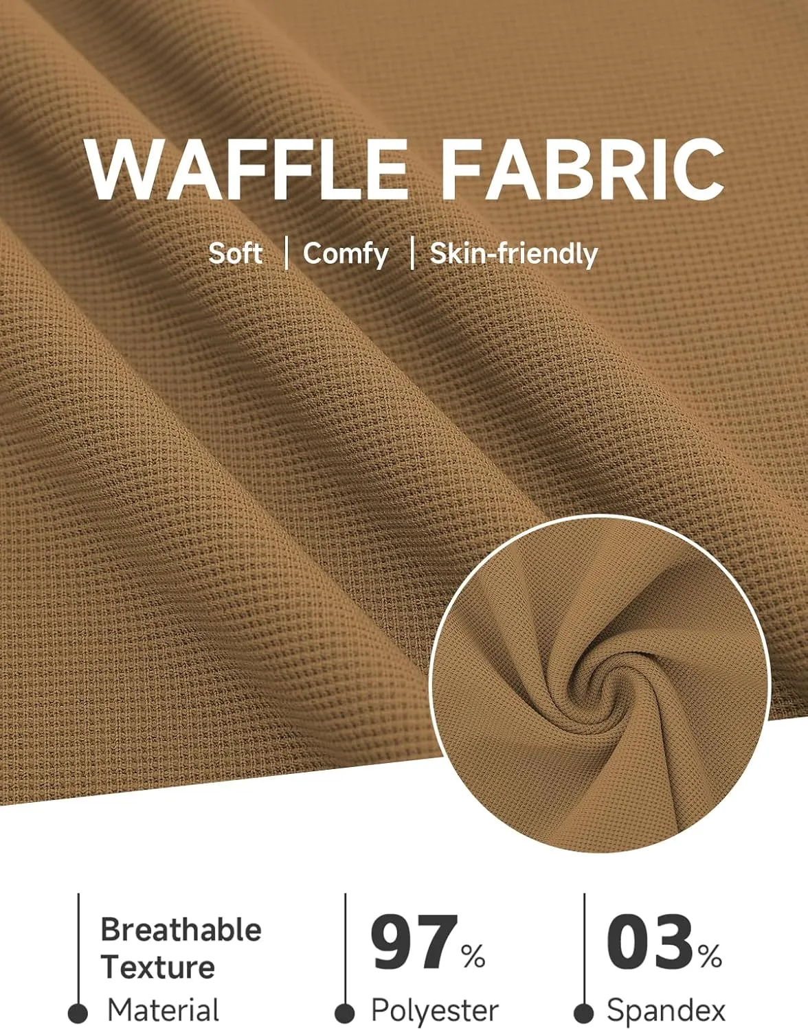keriffe Womens Wide Leg Work Pants Waffle Knit High Waisted Button Down Casual Dress Palazzo Trousers Pockets