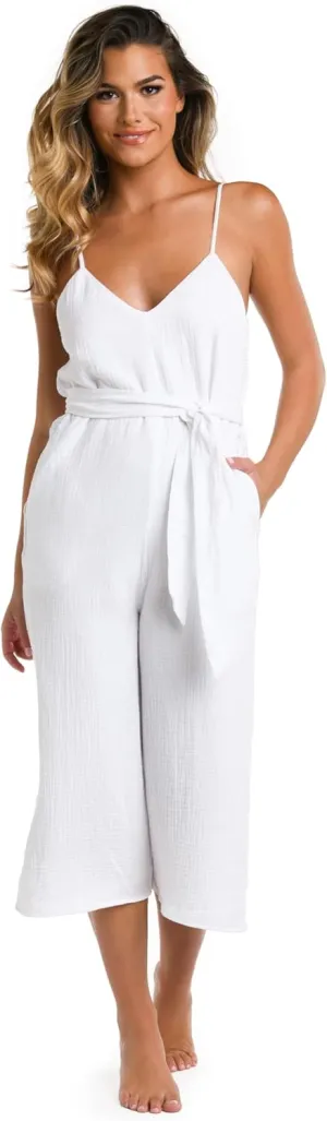 La Blanca womens Jumpsuit Cover Up