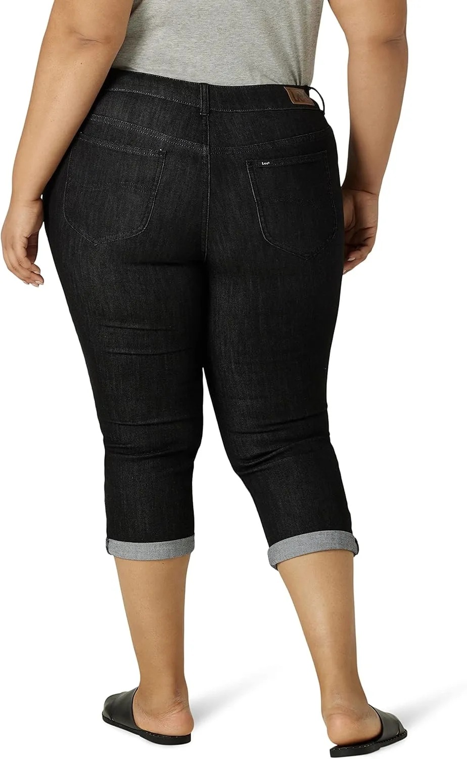 Lee Women's Plus Size Legendary Capri Jean