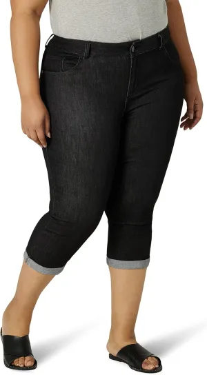 Lee Women's Plus Size Legendary Capri Jean