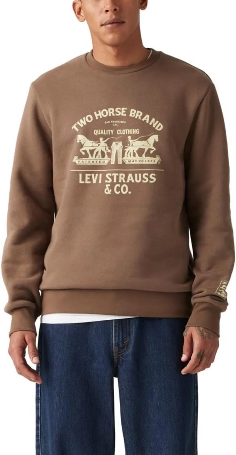 Levi's Men's Standard Graphic Crewneck