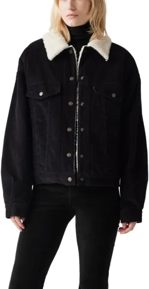 Levi's Women's 90s Sherpa Trucker Jacket (Standard and Plus)