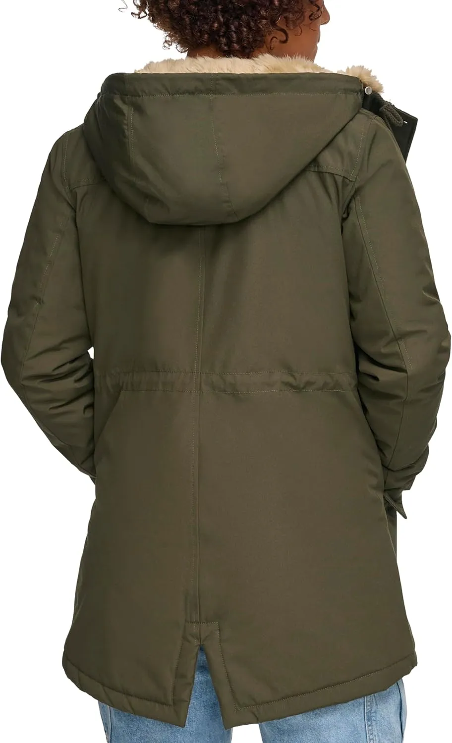 Levi's Women's Faux Fur Lined Hooded Parka Jacket (Regular & Plus Sizes)