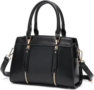 LJOSEIND Small Satchel Purses for Women - Fashionable Handbags, Top Handle Crossbody Bags with Adjustable Strap