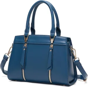 LJOSEIND Small Satchel Purses for Women - Fashionable Handbags, Top Handle Crossbody Bags with Adjustable Strap