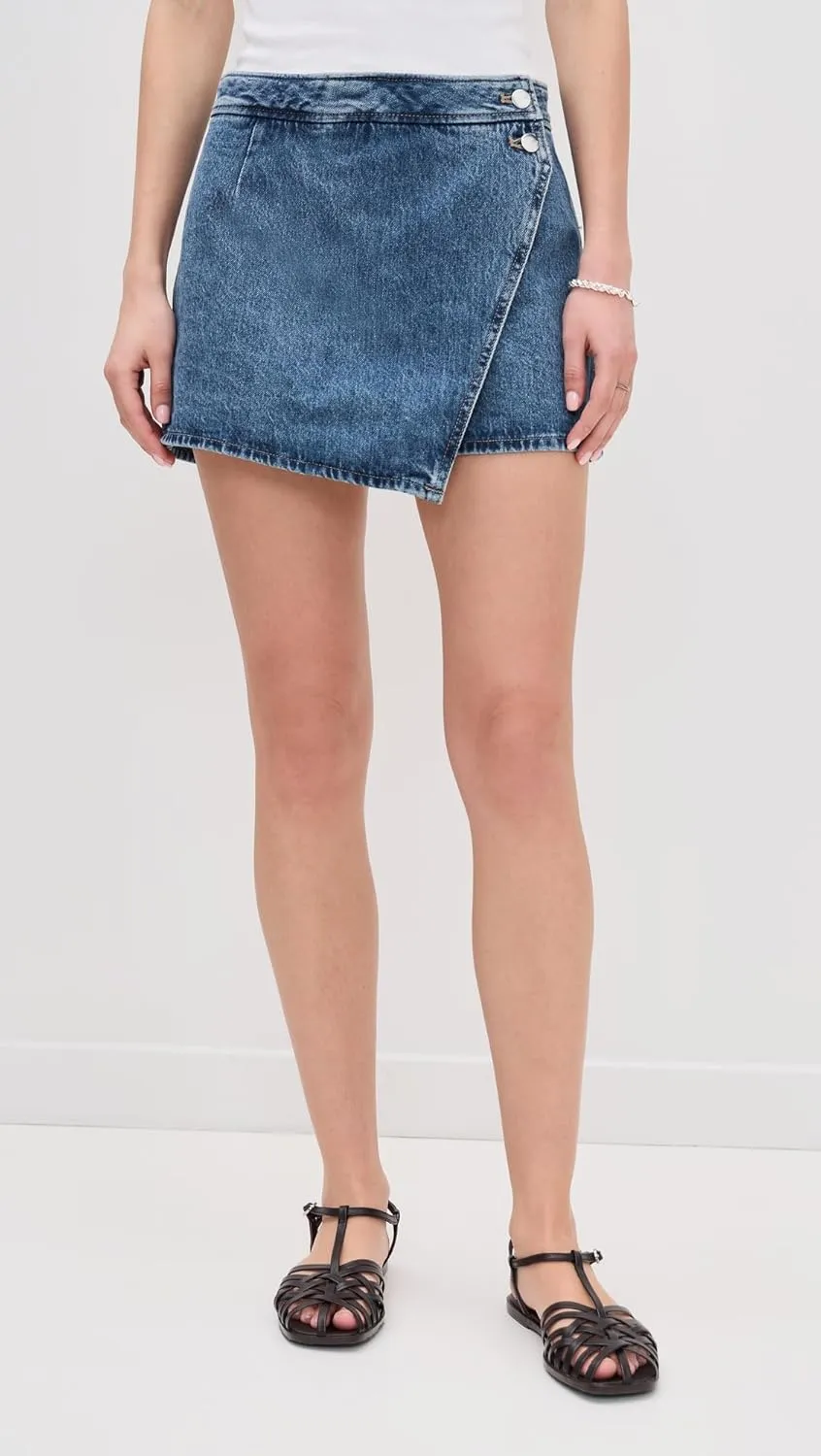 Madewell Women's Wrap Micro Mini Skort