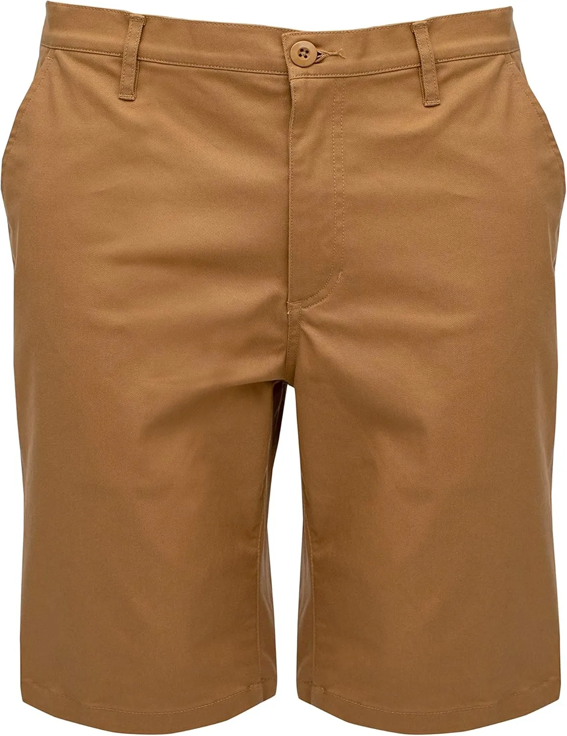 Mens Work Shorts Pants - Casual Stretch Cotton Twill Chino Slim Fit Multi Pocket Regular Big Sizes 30~46