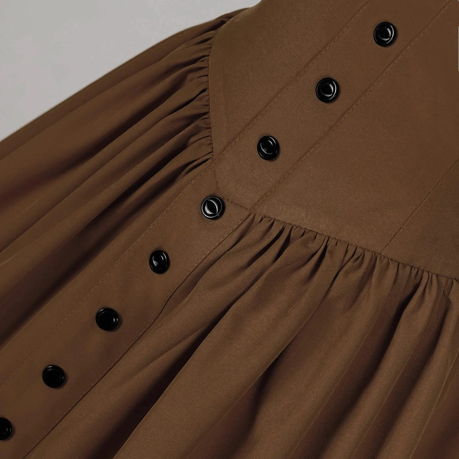 Mingyuezai Women Victorian Skirt Medieval Renaissance Peasant Skirt