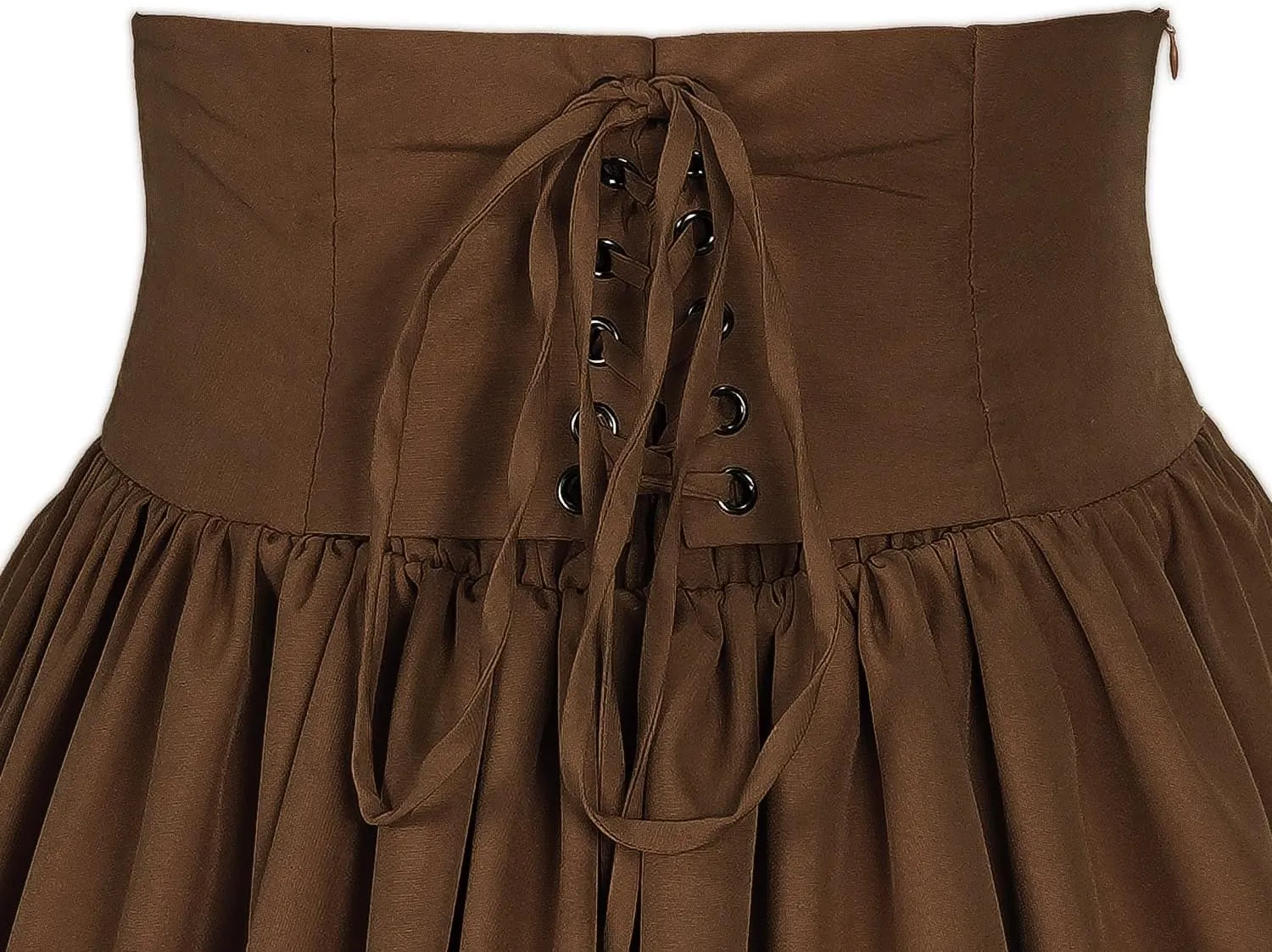 Mingyuezai Women Victorian Skirt Medieval Renaissance Peasant Skirt