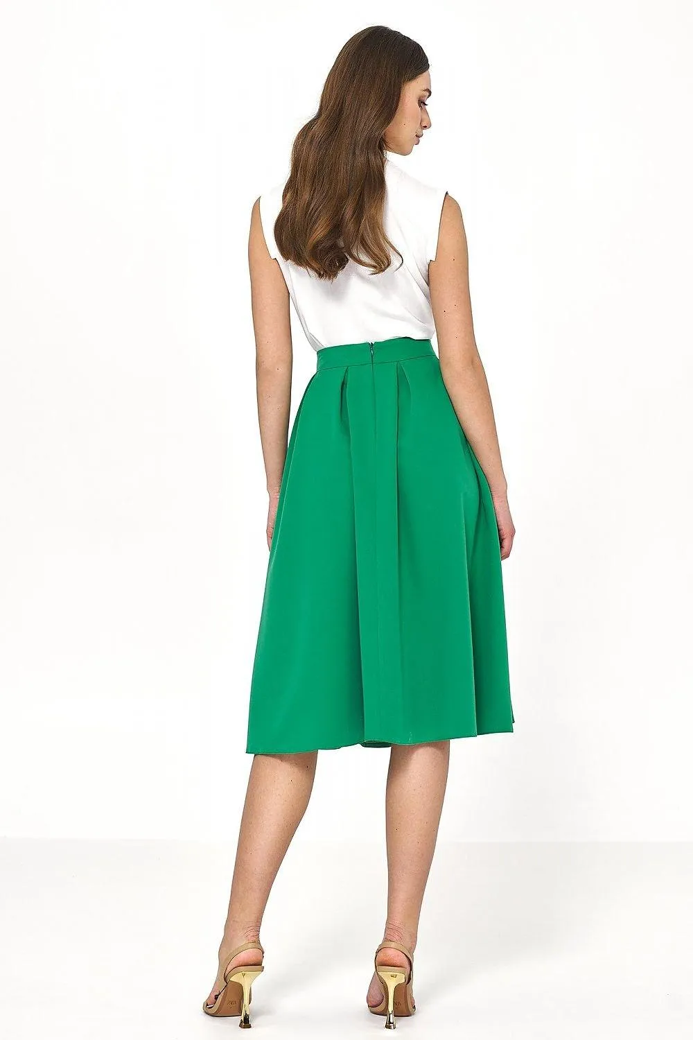 Nife soft-office look midi skirt