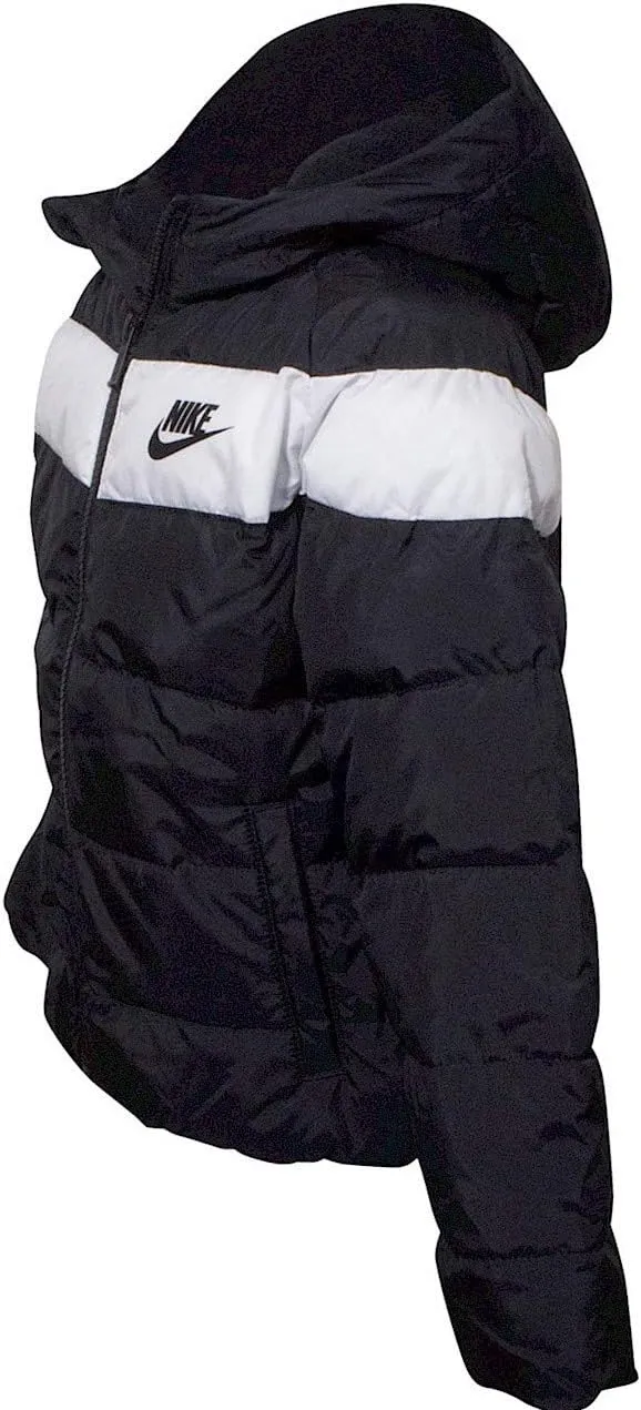 Nike Little Boy's Zip-Up Hooded Puffer Jacket Sportswear