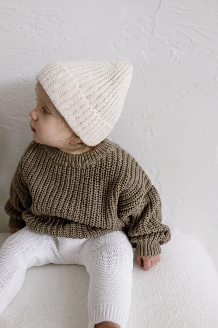 ‘Oak’ Chunky Knit Sweater