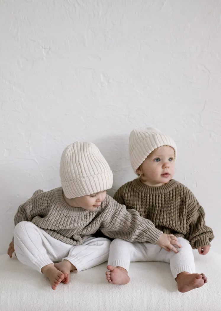 ‘Oak’ Chunky Knit Sweater